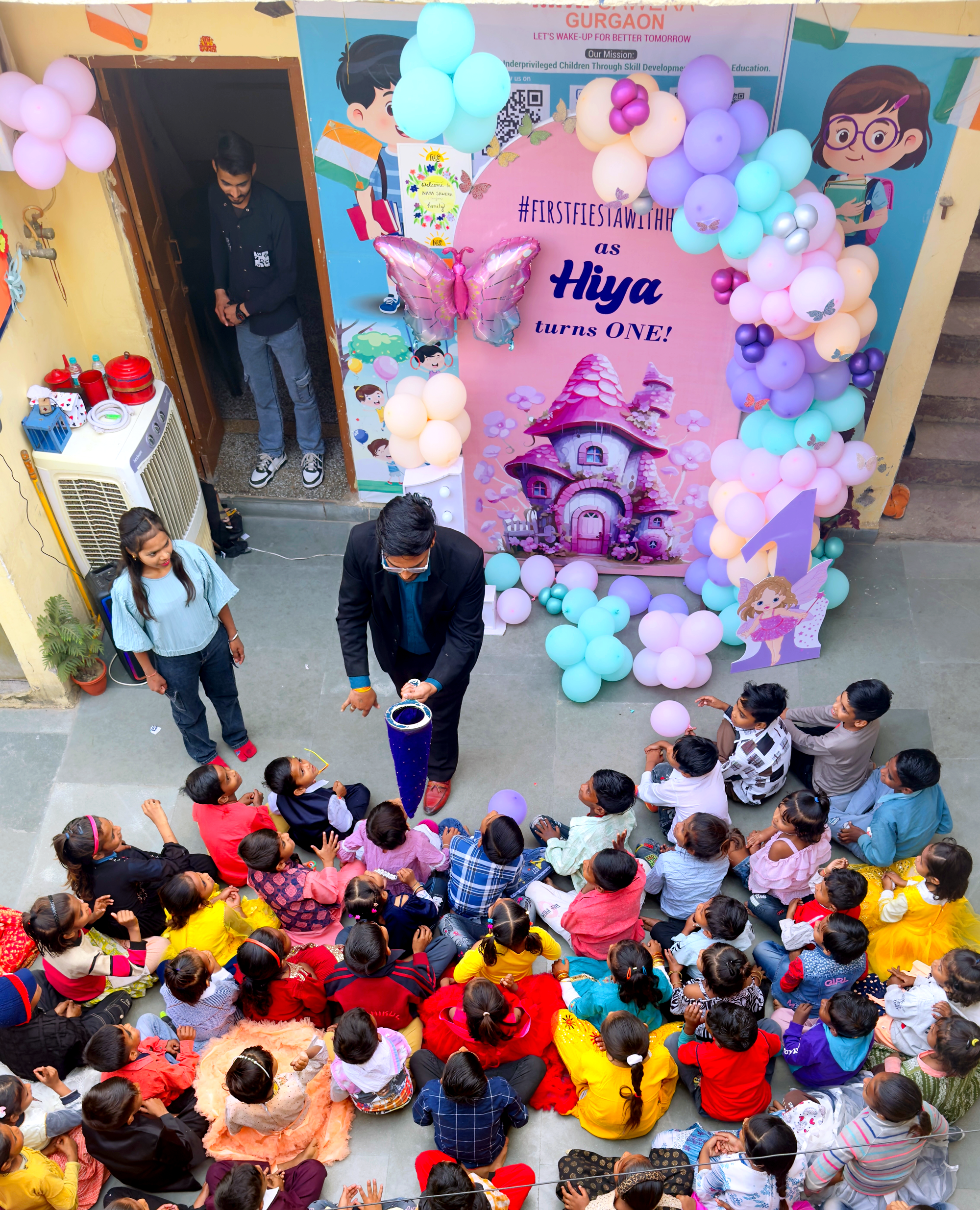Celebrate Your Birthday with Underprivileged Kids
