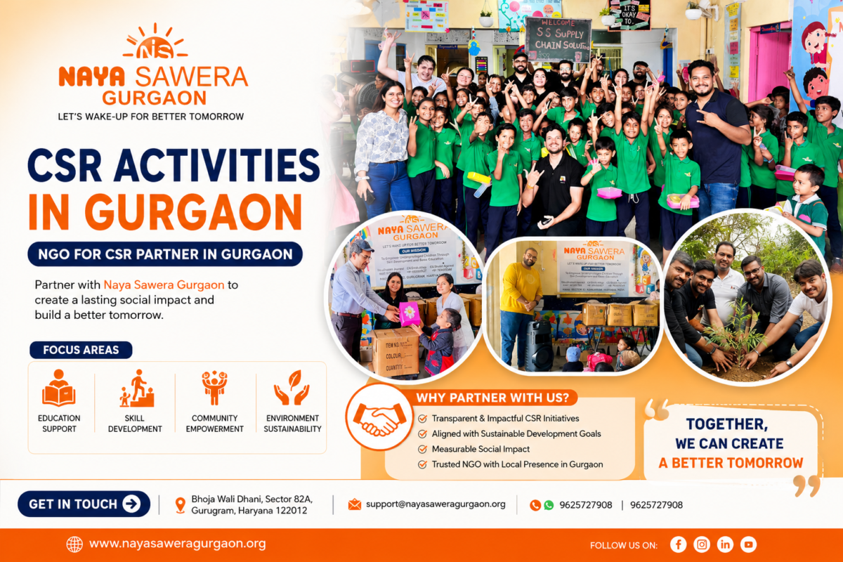Csr Activities In Gurgaon