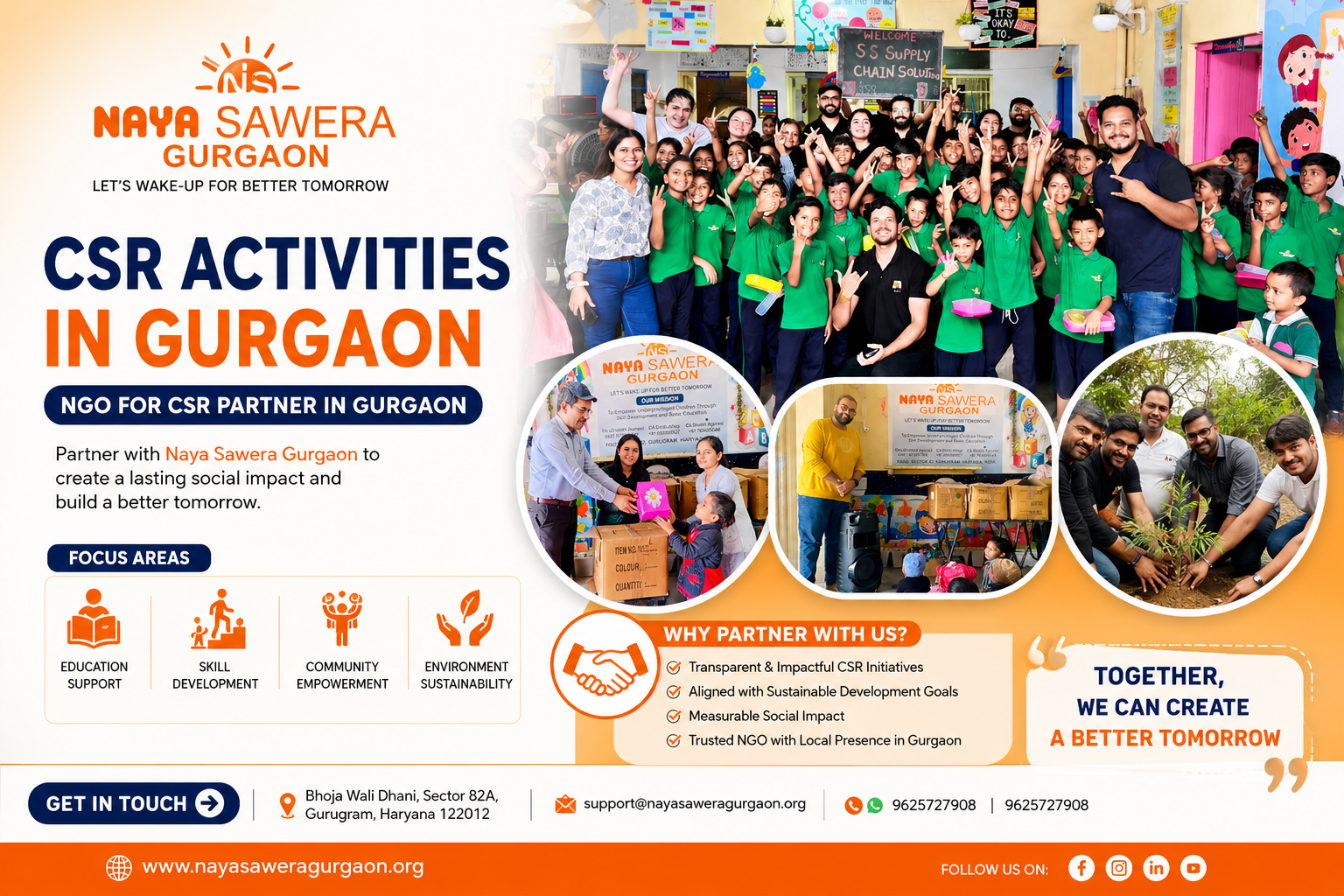 Csr Activities In Gurgaon